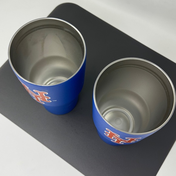 New York Mets 30oz Flipside Powder Coat Tumbler logobrands NO LIDS - Picture 4 of 8
